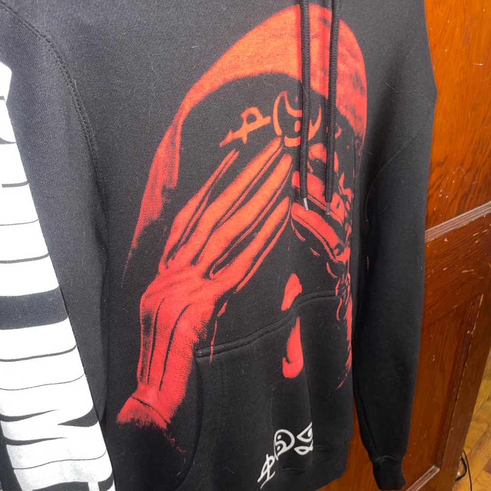 Black and Red BadOmens Hoodie 2024